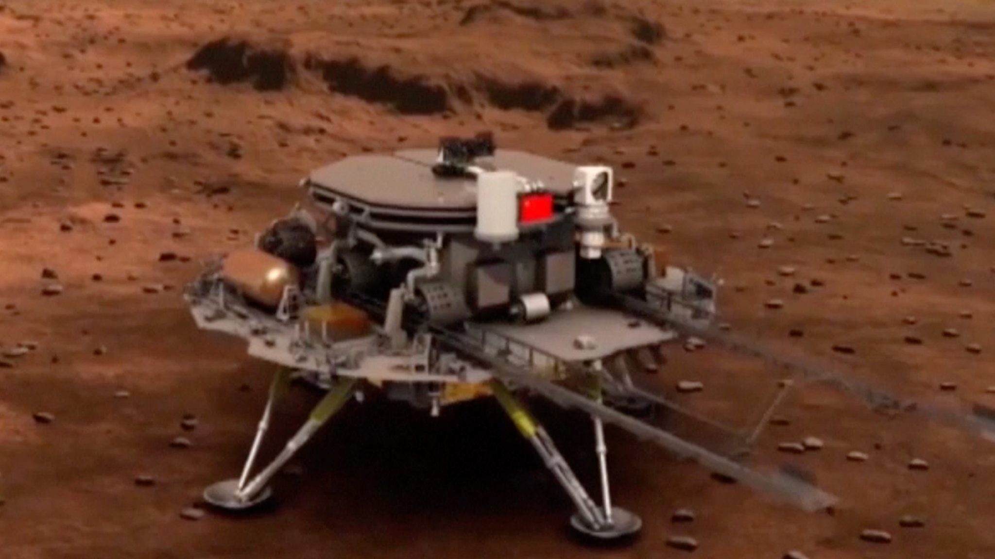 Tianwen-1 Chinese First Unmanned Mission To The Red Planet