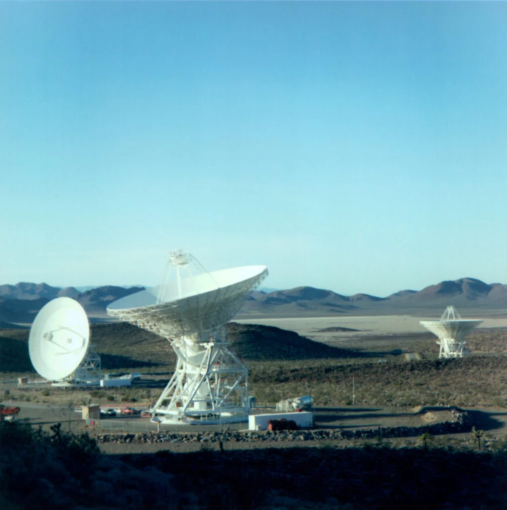 One of the DSN Antenna in Goldstone, California